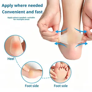 22 pcs Anti‑Blister Heel Pads, Self‑Adhesive, Ultra‑Thin, Non‑Slip, Soft Silicone, Fits All Shoes, Easy to Apply & Remove