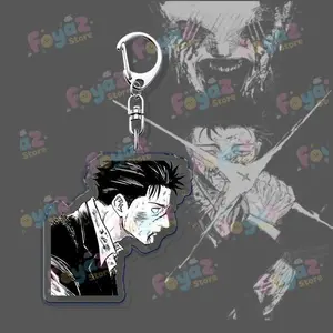 Higuruma Anime Keychain Accessories Bag Charm Jjk Hiromi Higuruma Sunflower Manga Keyrings Fans Freinds Gifts