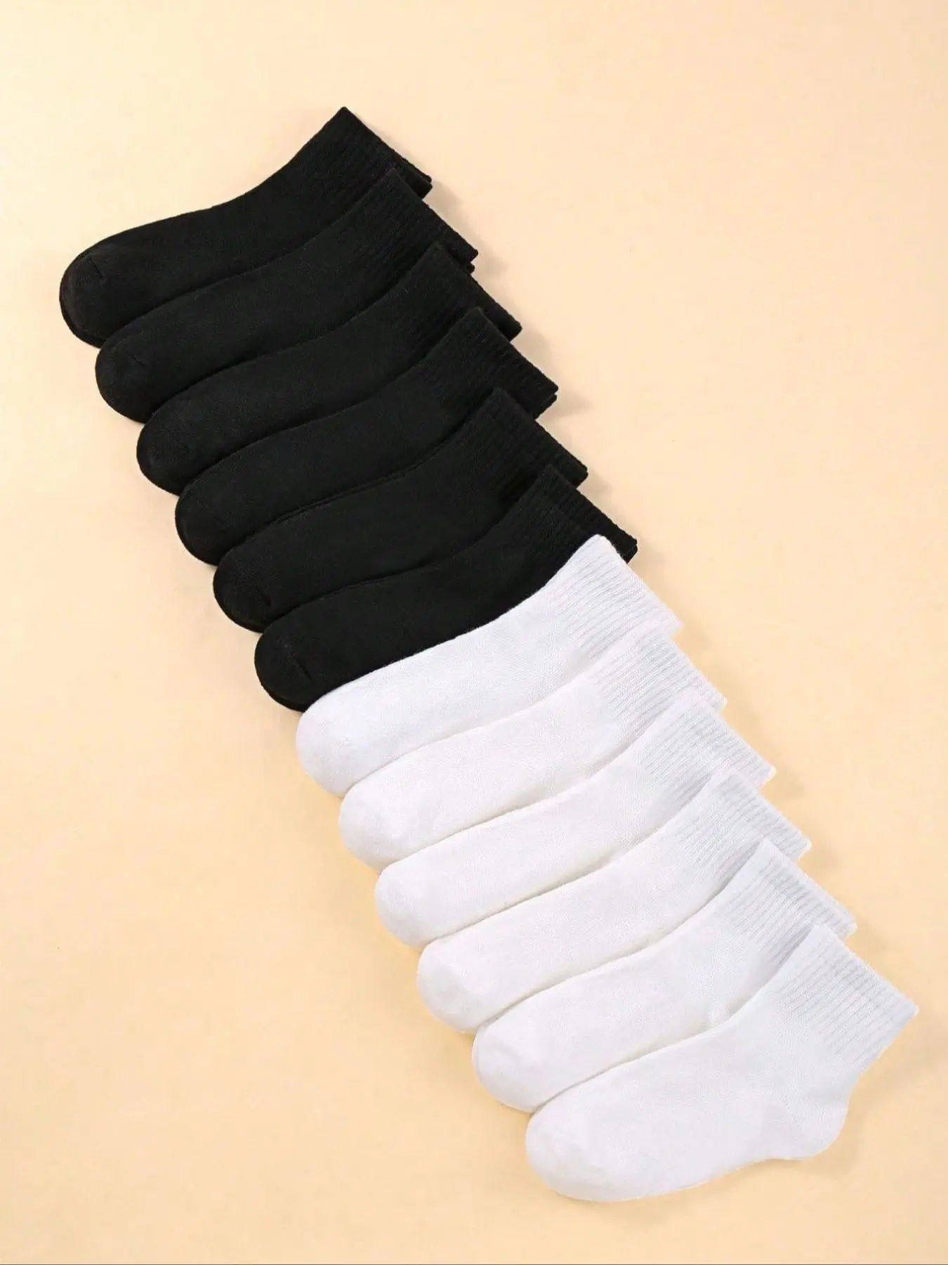 12/24 Pairs Kids Ankle Socks, Unisex Casual Socks, Soft Comfortable Skin-Friendly, All-Season School Wear, Sports & Leisure, Teen Socks, Youth Socks