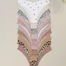 【Black Friday】Women's Assorted Floral, Heart, and Leopard-Print Panty Set, Available in 3, 4, 6, 7, 8, 10, or 12 Pieces, Comfortable Underwear Designed for Everyday Wear Year-Round #GLOBAL PICKS