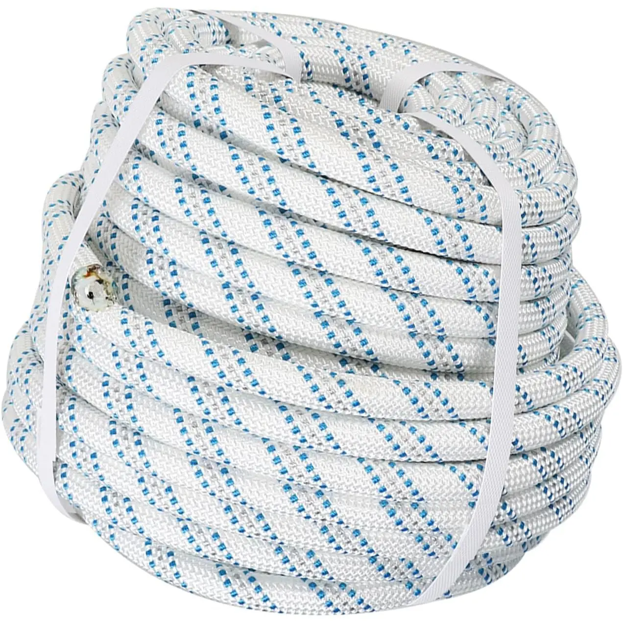 5/8in Rope 150ft Double Braid Polyester Pulling Rope Bull Rope for Pulling Trees Arborist Rope
