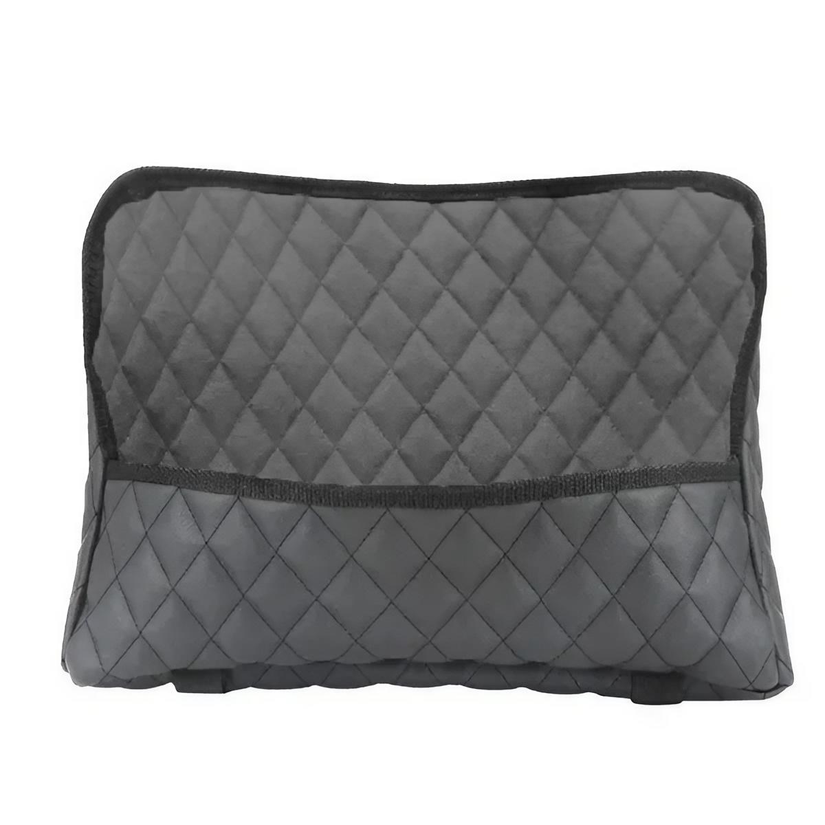 Car Seat Storage Bag, Quilted Design Car Seat Organizer, Car Seat Interval Storage Bag, Car Accessory, Universal Car Interior Accessories for Stowing & Tidying