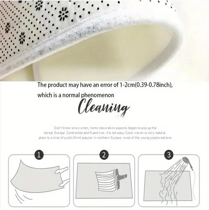 Welcome Home Please Remove Your Shoes Pattern Entrance Floor Mat Bathroom Absorbent Foot Door Mat Decoration Anti Slip Doormat