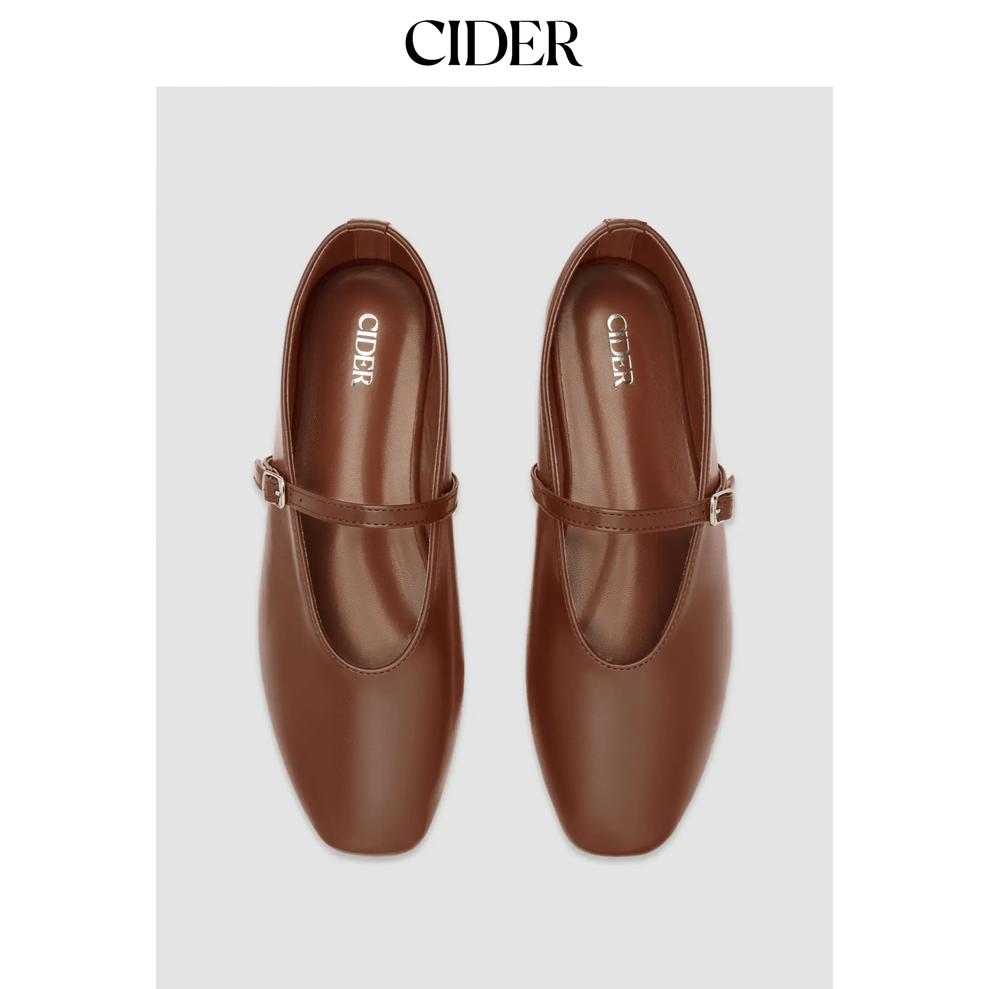 Cider [3 colors, size 6-11] CLASSIC BALLERINA FLATS