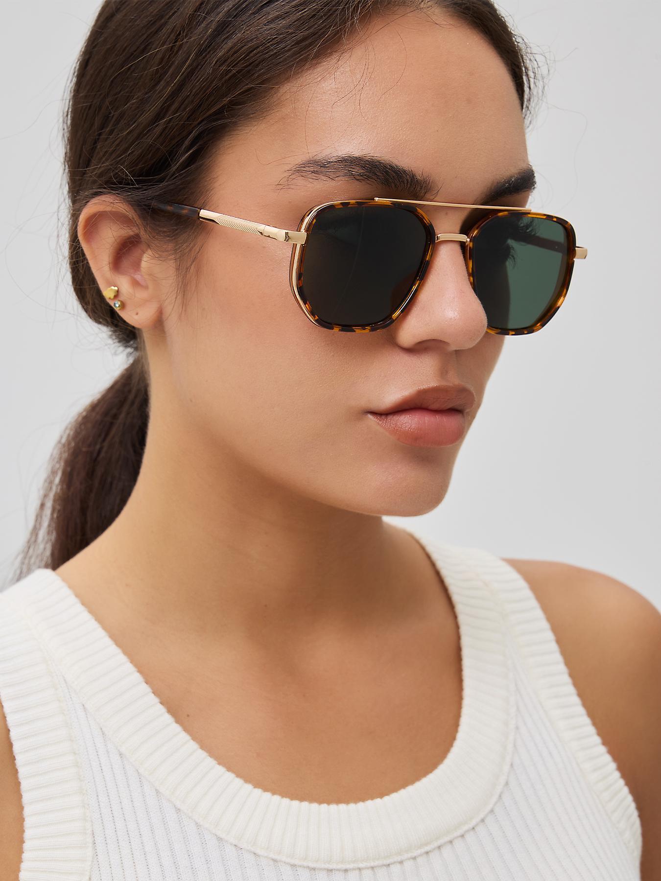 Unisex Vintage Trendy  Sunglasses, Retro Outdoor Sports Sunglasses, Fashionable Sunglasses for Men & Women for Everyday Use, Polarized Sunglasses