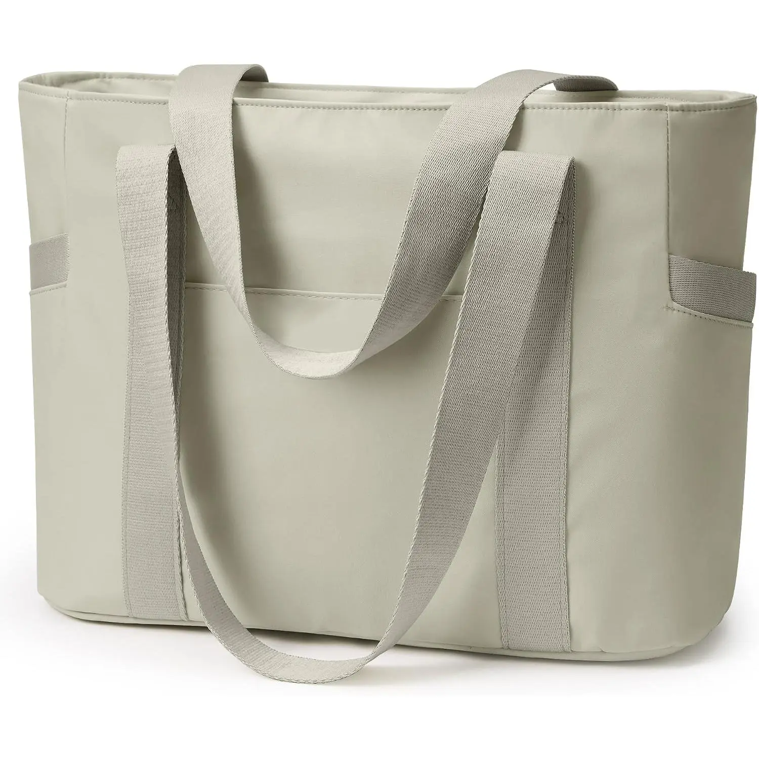 Large Tote Bag, 14” Laptop Work Travel Bag with Trolley Sleeve