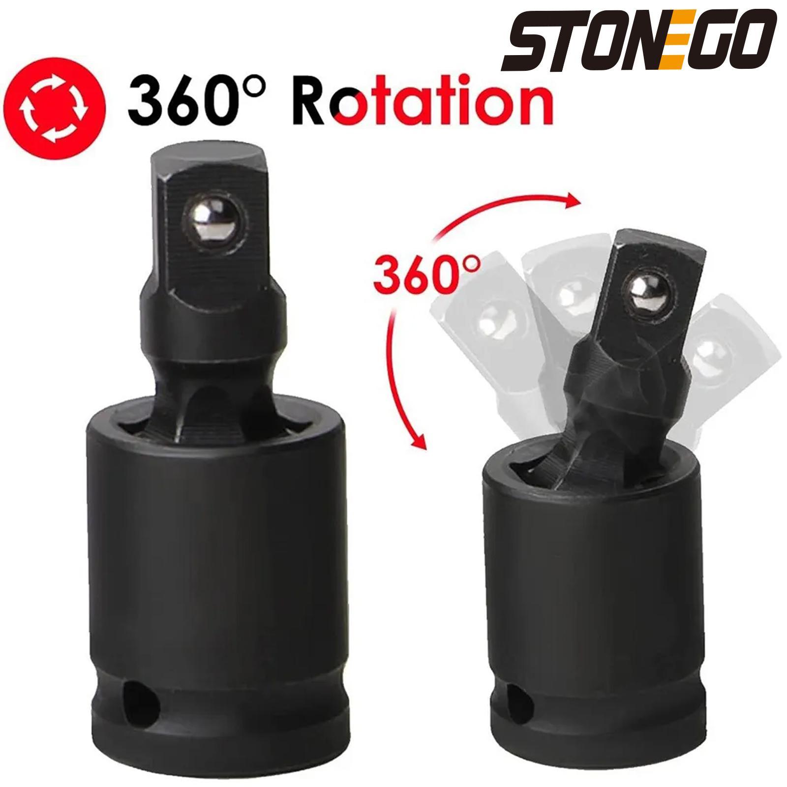 Universal Pneumatic Joint, Wrench Socket Adapter Universal Wrench Extension High Hardness For Electric Pneumatic Forging