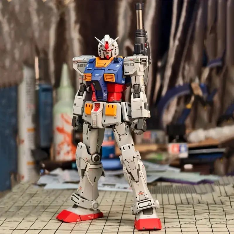 GTO HG 1/144 Yuan Zu Tmech Assembly Model Kit RX-78-2 Action Figures Boys' Puzzle Toys Collectible Desktop Ornament Gift