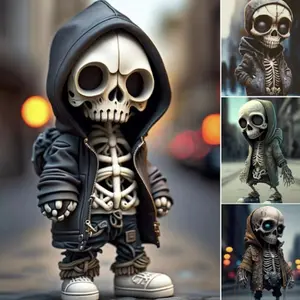 Halloween Creative Personalized Skull Figurine Resin Decoration