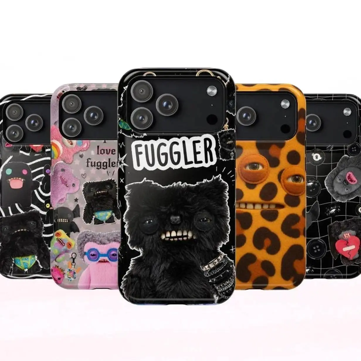 Uggler Ugly Monster Silicone & Polycarbonate Durable Protection Phone Shell, Protective Cover, Quirky Gift for Monster Lovers, Compatible with iPhone 11-17 Pro Max/Plus, Samsung Galaxy S23-25