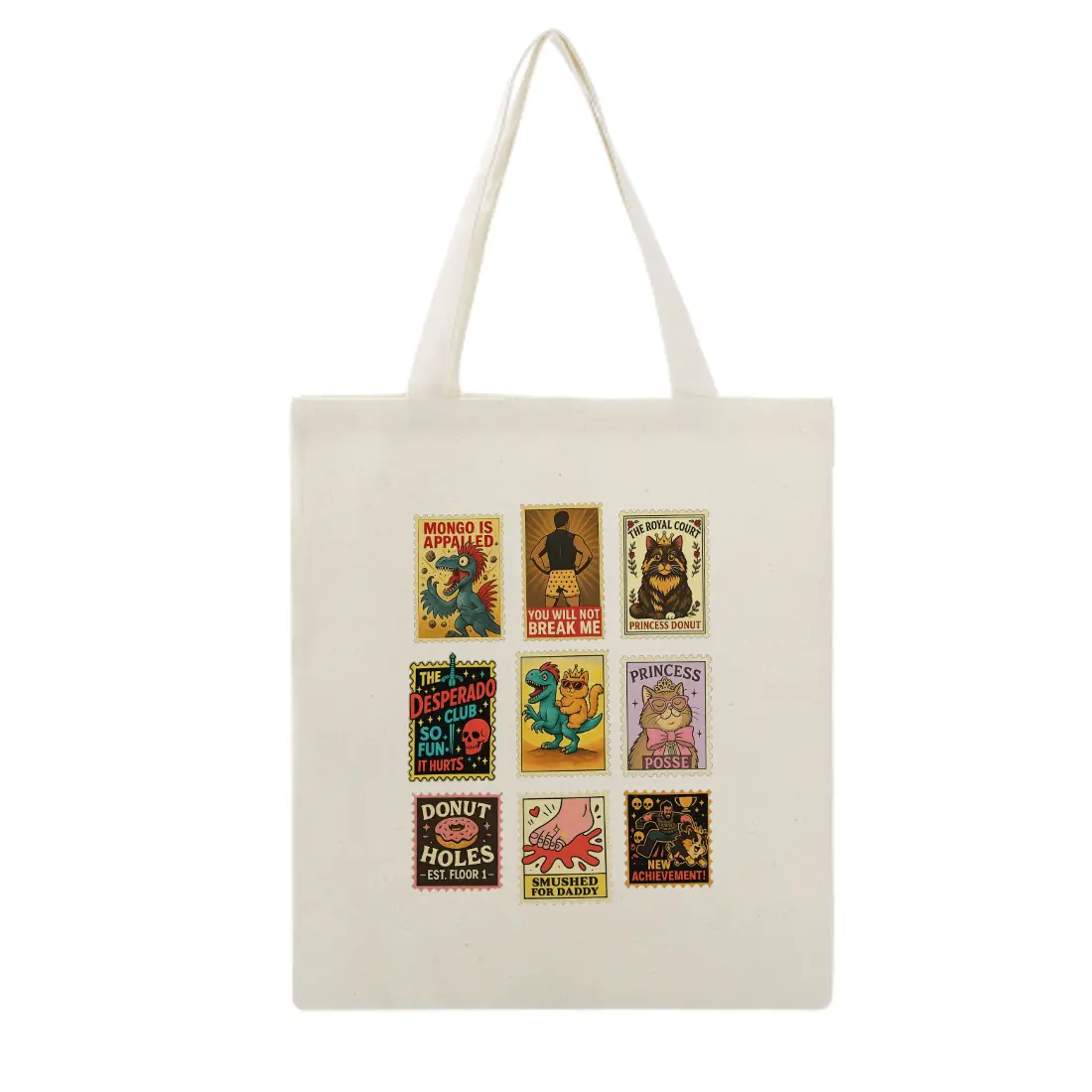 Dungeon Crawler Carl Canvas Tote Bag Shoulder Handbag Shopping Bag Outdoor Princess Donut new achievement DCC Litrpg scifi Storage Bag gift