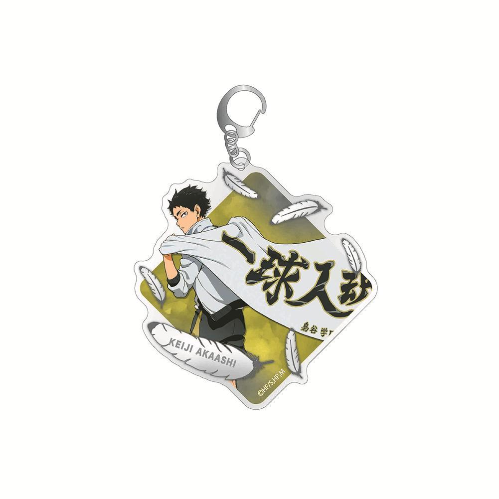 Anime peripherals Keychain Accessories Shoyo Hinata figure Tobio Kageyama Oikawa Tooru Bag Pendant Acrylic Key Ring friends Gift