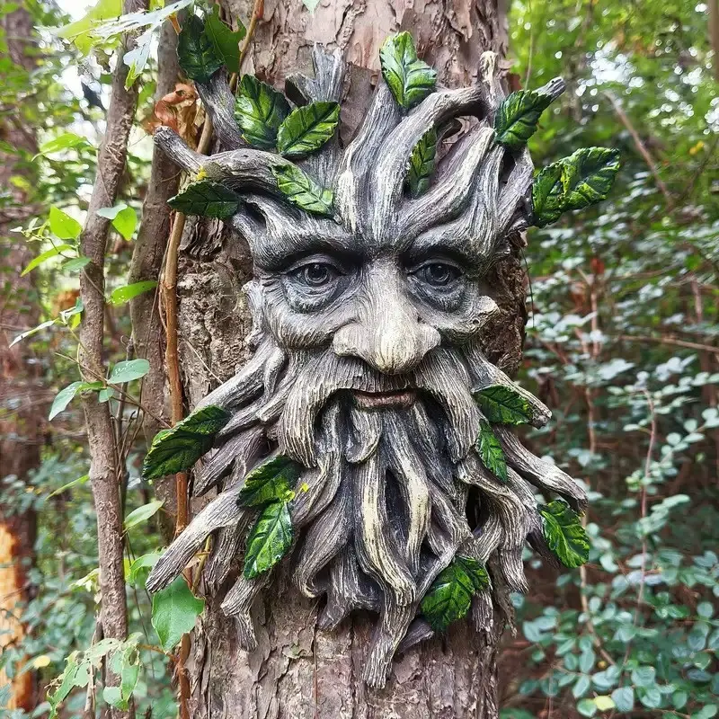 Outdoor Tree-Shaped Human Sculpture, Garden Decor for Spring and Summer, Indoor Decoration, Cozy Gift Accessory, Tree Ornament