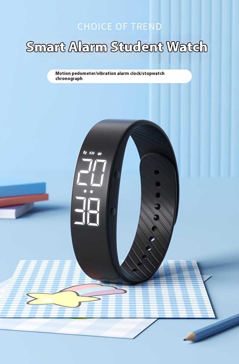LED Display Multi-Function Fashion Watch Vibrating Alarm Pedometer Sports Timer Calorie And Distance Tracking Lightweight Design Comfortable Wear Built-In Night Light Ideal for School And Sports Top Choice for Birthday Gifts