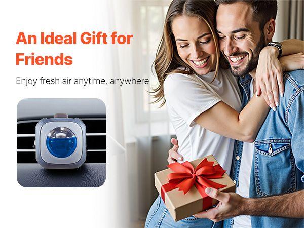 Car Air Freshener 6-Pack New Car Scent Vent Clip 4ml Each Vent Air Fresheners