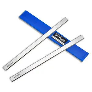 Planer Blades, HSS for 22-540 and TP300, Compatible with 22-547,-Edged Reversible, 12-15/32" x 3/4" x 1/16", Set of 2