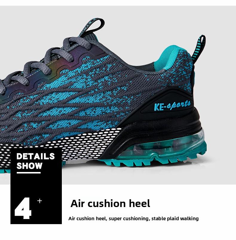 Mesler Men's Sporty Solid RoundToe Laces Trainers, Fashionable Lace UpFront Mesh Breathable Comfortable Sports Air Running Shoes Sporty Lightweight Breathable Running Shoes For Exercise & Daily Wear