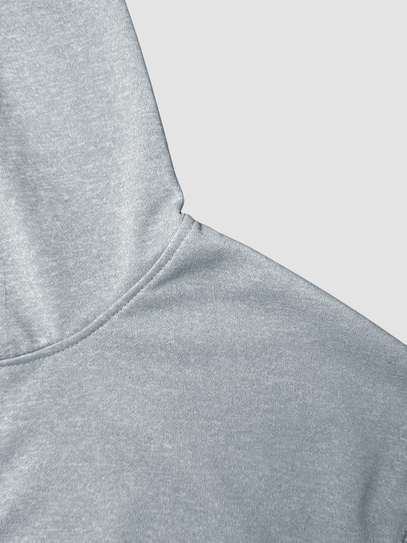 Women's Loose-Fit Lightweight Hooded Knit Sweatshirt with Zipper Pocket, Casual Long Sleeve Pullover for Daily Wear & Sports, Comfortable Ladies' Apparel
