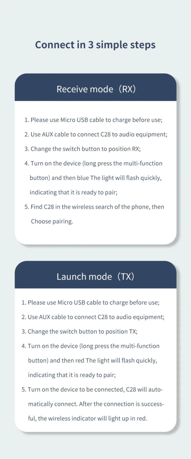 Bluetooth 6.0 Audio Wireless Adapter Receiver  Handfree Call 3.5mm AUX Jack USB Dongle Stereo Music For TV PC Car Kit