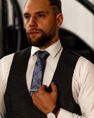 Jstyle Tie Clips for Men Classic Tie Bar Clips Set for Regular Ties Necktie Tie Bar Pinch Clasp Suitable for Wedding Anniversary Business Meetings with Gift Box