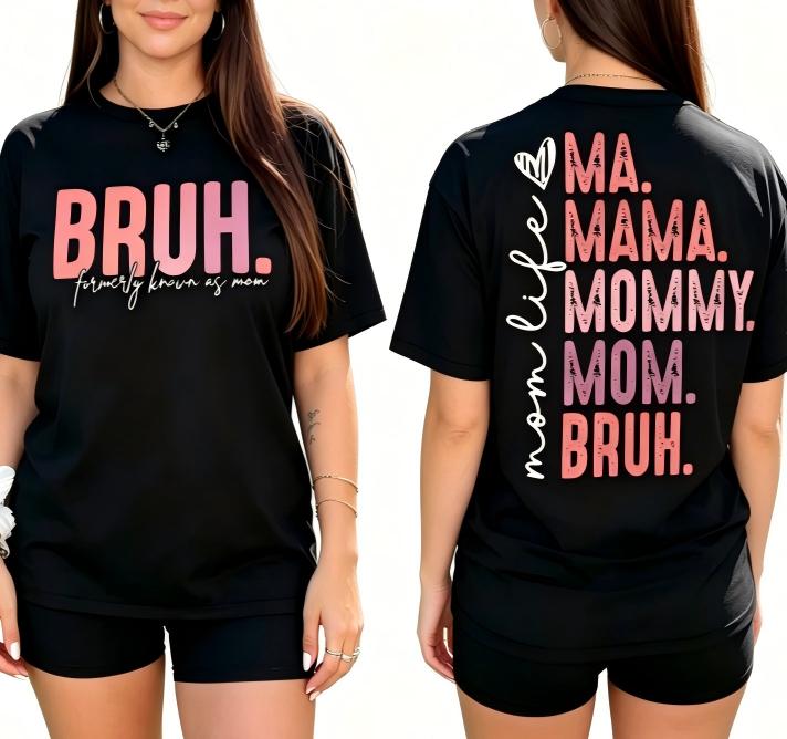 Bruh Formerly Known as Mom Sweatshirt, Mama Mommy Mom Bruh Sweatshirt, Funny Mom Hoodie, Mother's Day Shirt, Mom Era Tshirt, Gift for Mom