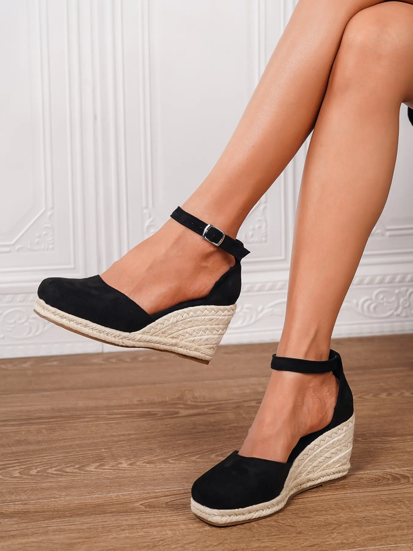 10 Color Women's Stylish Block Heel Pumps, 3.2in Heel Height, Elegant Fabric Upper, Rubber Sole, Spring & Fall, Casual & Vacation Wear