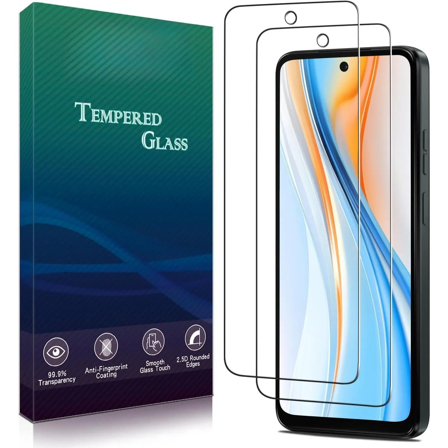 2 Pack Screen Protector for   G 5G 2025 Tempered Glass | 9H Hardness, Anti Scratch, Bubble Free, Easy Installation, Case Friendly