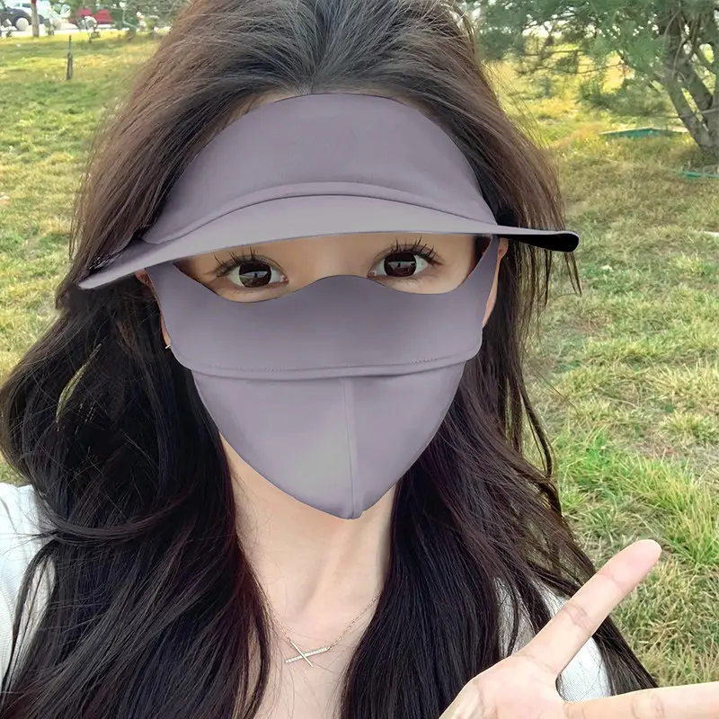 3-in-1 women's UV-proof full-face breathable sun hat