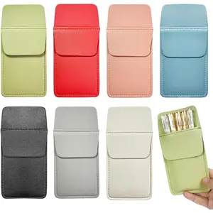 7Pcs Leather Pocket Pen Holder, Pocket Protector Pouch Organizer, Multi-purpose Pen Pocket for Holding Pens, Pointers, Pencils And Notes