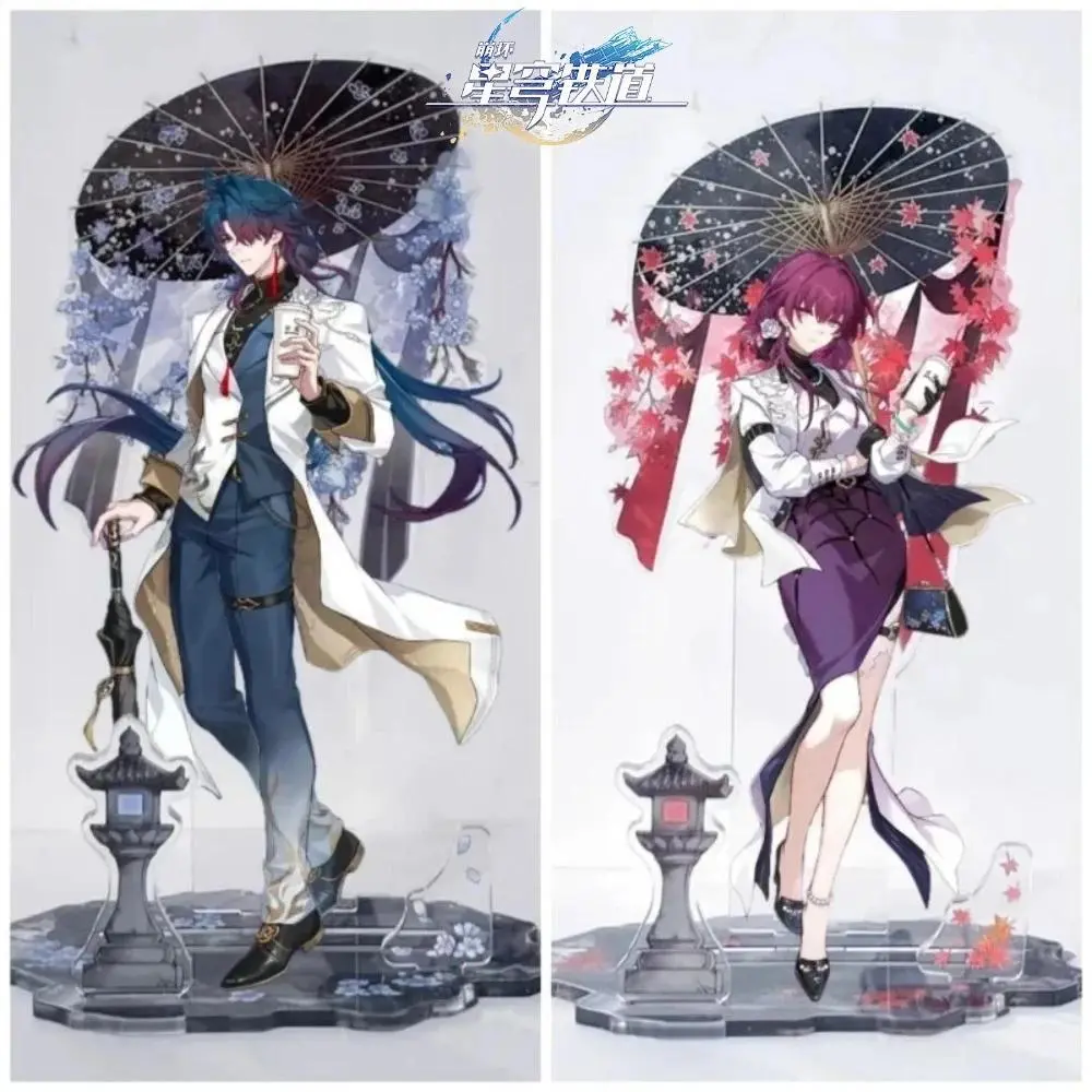 Honkai: Star Rail Kafka Acrylic Stand & Blade Decor - Science-Themed, Japanese-Style, 12+ Collectible Toy Gift for Fans, House Decoration, 1-3cm Error, Holidays, Animals & Nature Office/Bookshelf Ornament