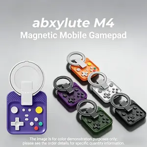 M4 Magnetic Phone Game Controller, Bluetooth-compatible Stable Connection, Compatible with Android and iOS, Portable Design, Multiple Colors Available