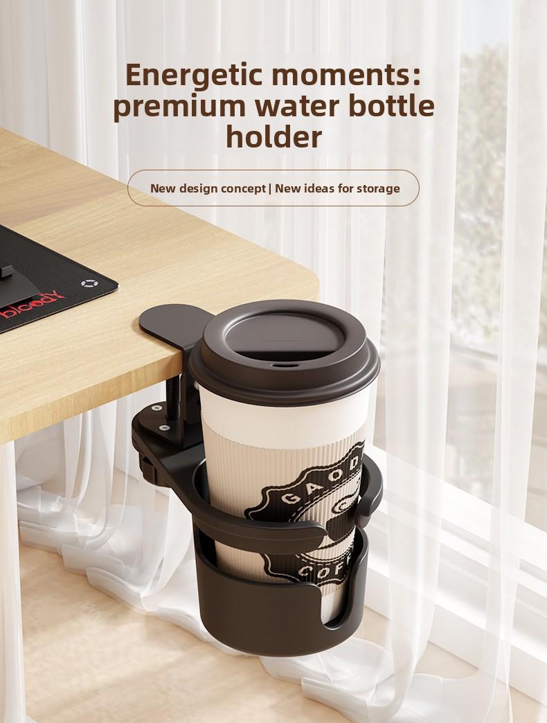 Adjustable Height Cup Holder - Reinforced Base for Coffee, Milk Tea & Beverages