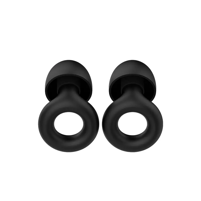 Silicone Earplugs - Black