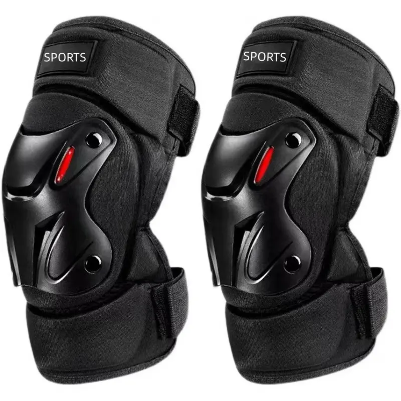 Motorcycle & Skateboard Body Armor – Ergonomic Adjustable Knee & Elbow Guards for Adults