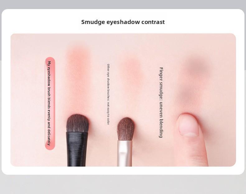 Soft Bristle 10-Piece Makeup Brush Set Eyeshadow Eye Makeup Blending Aegyo-sal Eyeliner Detail Nose Shadow Brush Beauty Tools