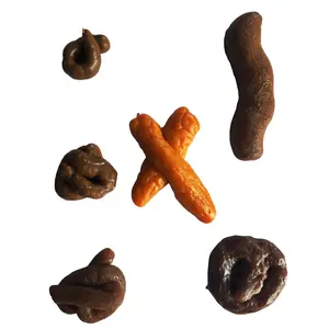 6-Piece Prank Kit, Fake Poop Props, Funny Soft Poop Toys, Birthday Gifts, Halloween Party Favors, Graduation Season Fun, Prank Gift Set