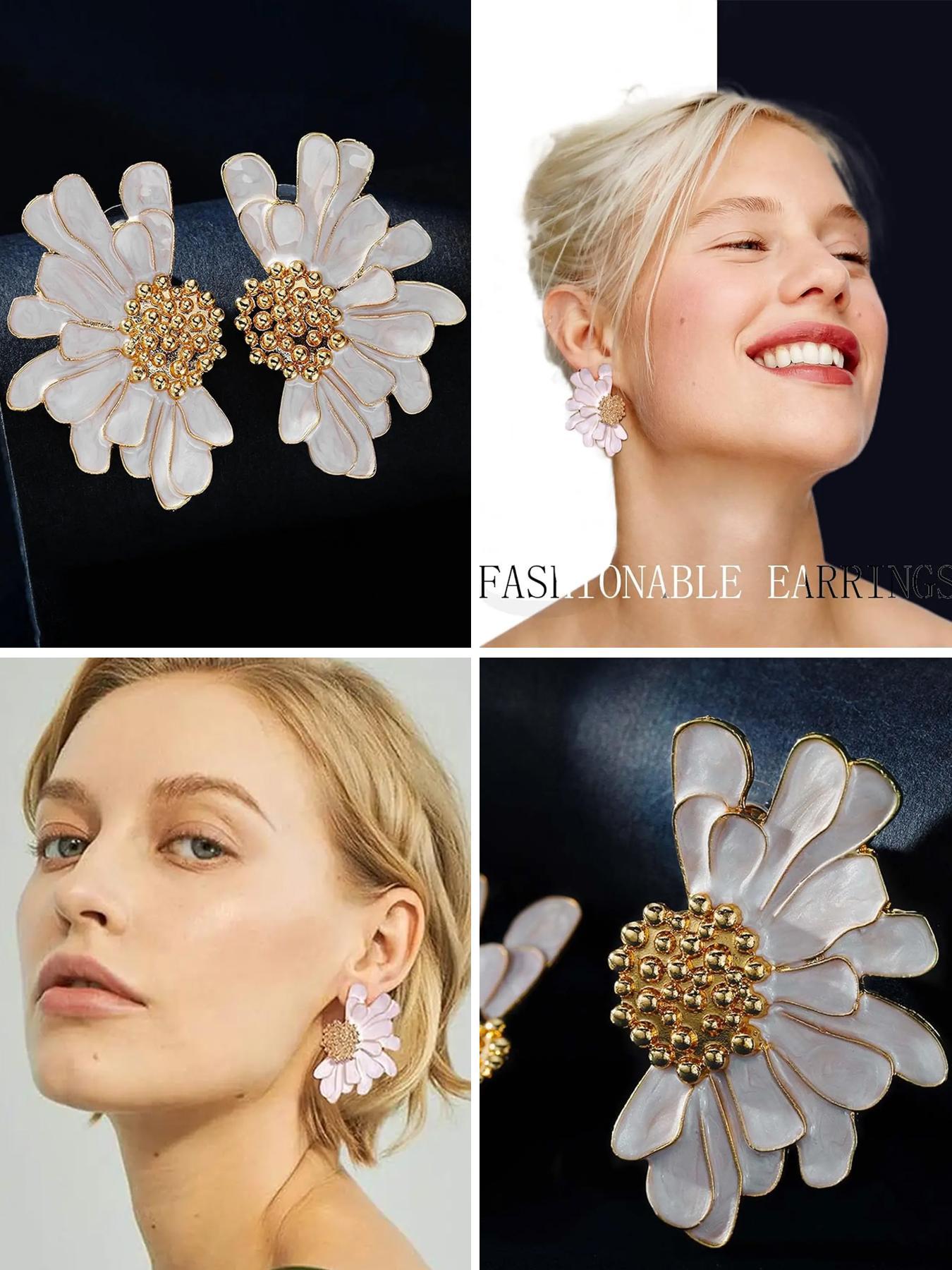 Earrings, Fashionable Jewelry for Women & Girls, Trendy All-match & Exquisite Jewelry for Birthday Gift, Dangle Earrings Set