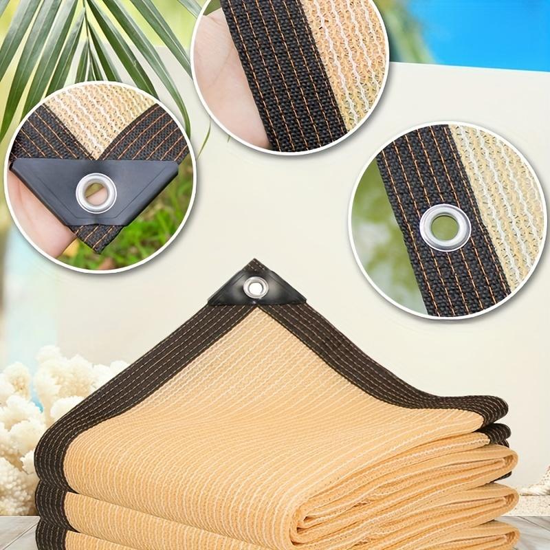 1pc Shading Rectangular Sunshade for Outdoor Activities, Garden balcony, rooftop, swimming pool, car sunscreen and sunshade net, easy to install, for summer escape