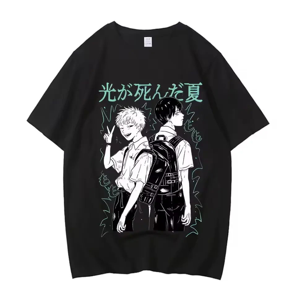 Hikaru died T-shirt Harajuku blouse street fashion anime T-shirt