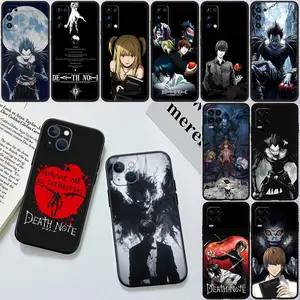 AD22 Death Note Phone Case for Samsung Galaxy M06 M15 M16 M35 M55 M56 A36 A42 A50 A50S A51 A52 A32 A33 A05 A05S A06 A16 A20