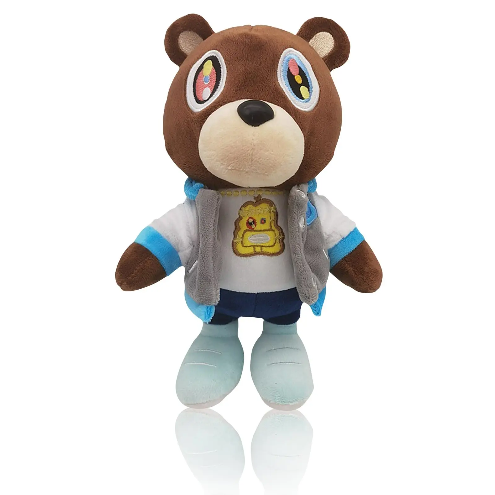 Cute Plush Bear Toy (26cm), Soft Stuffed Animal Doll, Perfect Graduation Gift for Kids, Fans, Boys, and Girls
