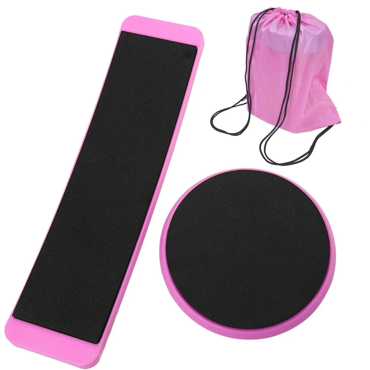 3-in-1 Dance Turning Board with Resistance Band - Improve Spins, Balance, Strength & Flexibility for Dancers, Gymnasts, Ice Skaters, Portable Training Kit for Home & Studio Fitness Training
