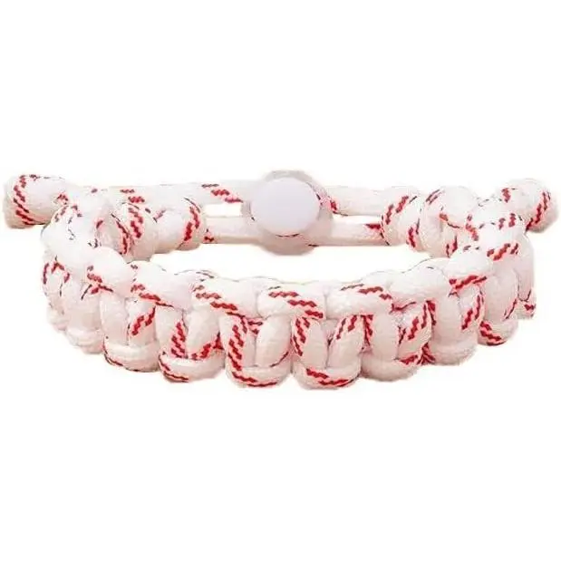 Baseball  Bracelets Adjustable handwoven braided wristbands for Women Men  Favors  Gifts Baseballs Mom Shirts Stuff
