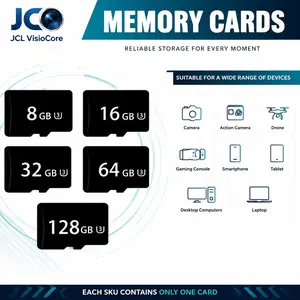2026 Uhs-Ii Micro SD Card, 8GB-128GB, 200mb/s High Speed, 4K Recording, Compatible with Phone, Camera, Drone, Tablet, Laptop, Car Audio