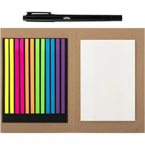 -  Highlighter Tape and Note Set - 331 count Transparent Sticky Index Tabs with Book Highlighter Strips