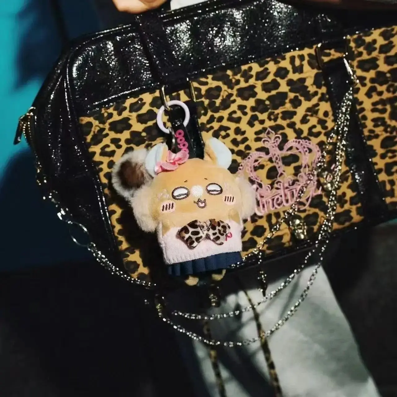 Cute  9090 ×  Gyaru Series Cute Plush Toy Doll Wall Hanging Keychain Gift in Stock Momonga Usagi Hachiwera
