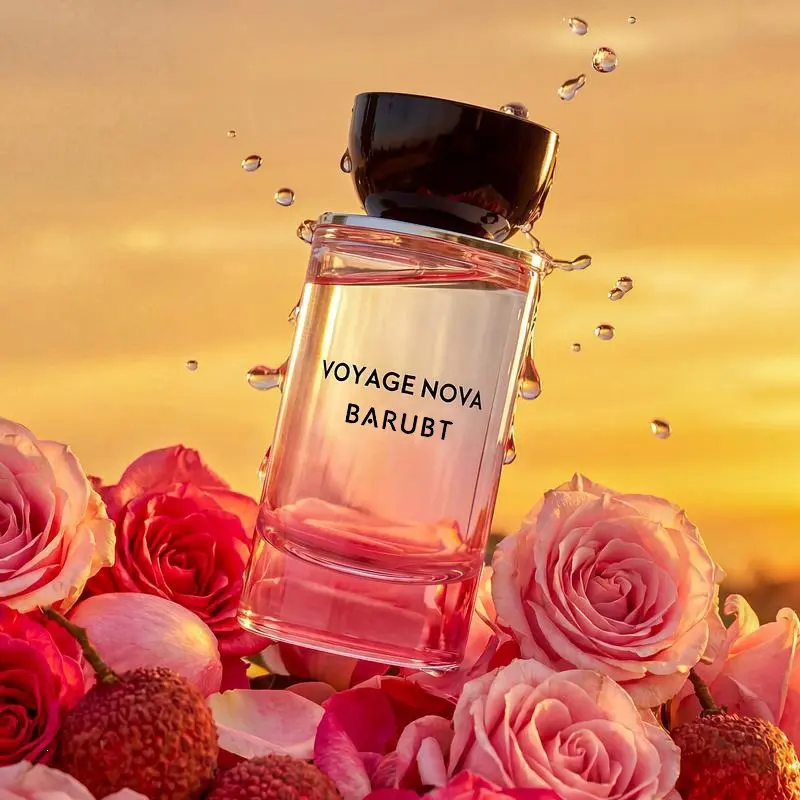Litchi Bergamot Ginger Rose Peony Cocoa Floral Eau de Parfum | Light Elegant Romantic Date Night Perfume for Women, Long-Lasting Soft Fragrance, Fresh Romantic Aroma For All Occasions