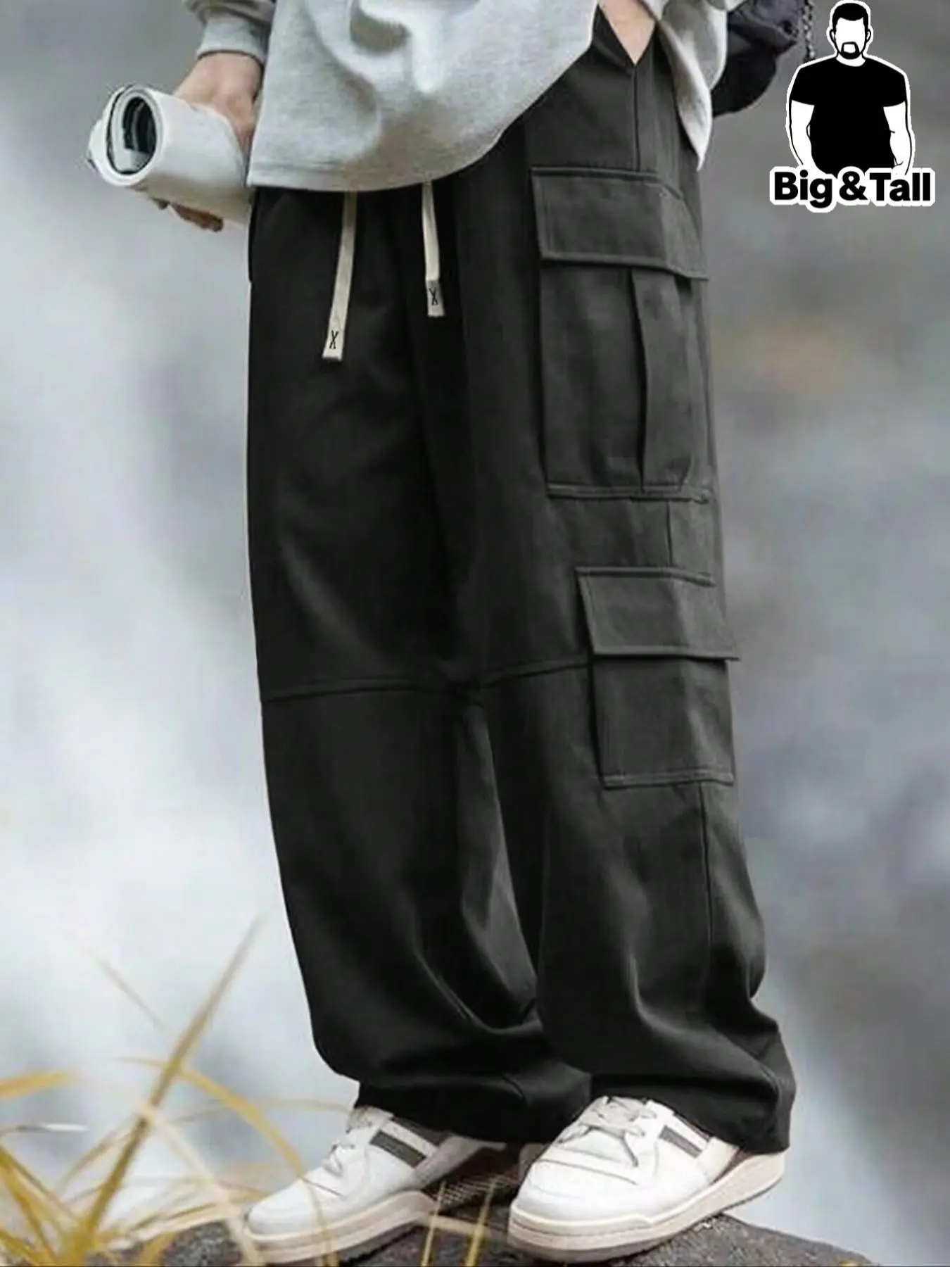 Men's Plus Size Work Pants, Versatile Daily Wear, Suitable for Outdoor Activities and Travel, Essential Wardrobe Item