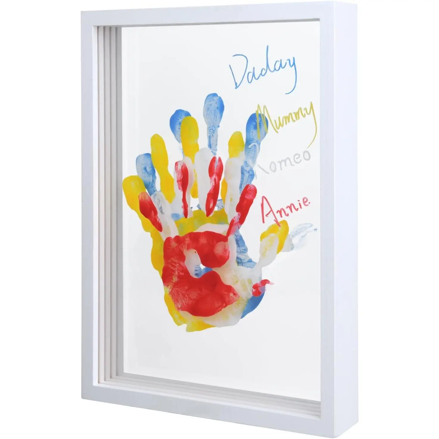 Handprint Frame Kit,Keepsake Frame for Mother's Father's Day