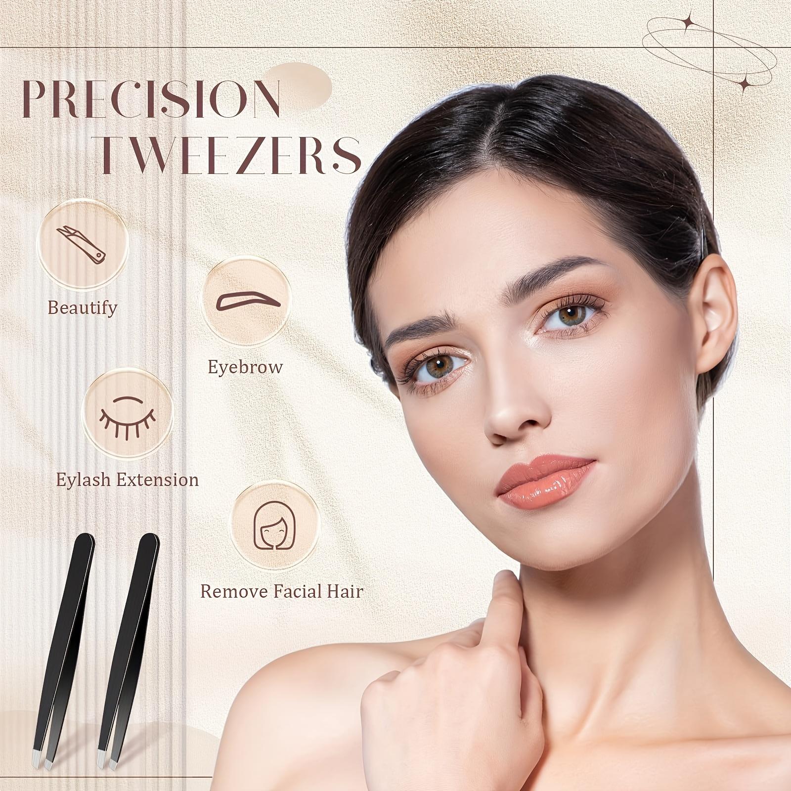 Free shipping Eyebrow Tweezers Eyebrow Clip Stainless Steel Eyebrow Tweezer Multi-purpose Eyebrow Trimming Shaping Tool